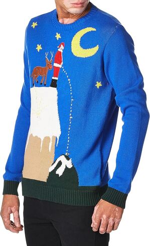 سترة سانتا ريليف للرجال من Blizzard Bay، مقاس كبير، أزرق in Kuwait