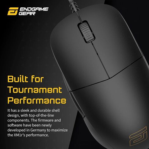ENDGAME GEAR XM1r Gaming Mouse, Programmable Mouse with 5 Buttons and 19,000 DPI, White in Saudi Arabia