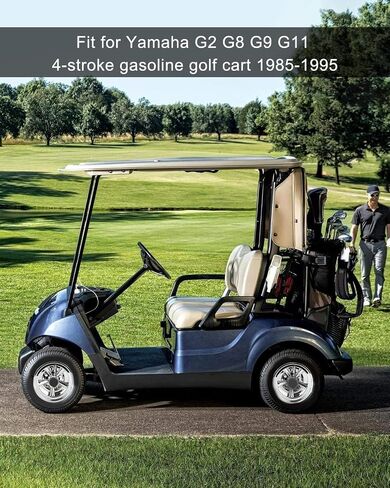 J38-14101-00 المكربن ​​مناسب لـ Yamaha G2 G8 G9 G11 4-Cycle Gas Golf Cart استبدال J38-14101-02 J38-14101-01، طقم ضبط الكربوهيدرات مع حشوات خط الوقود المفصلي in Saudi Arabia