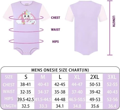 Mens Shapewear Short Sleeve Bodysuit Crotch Shirt Romper Pajamas Print Onesie for Men in Kuwait