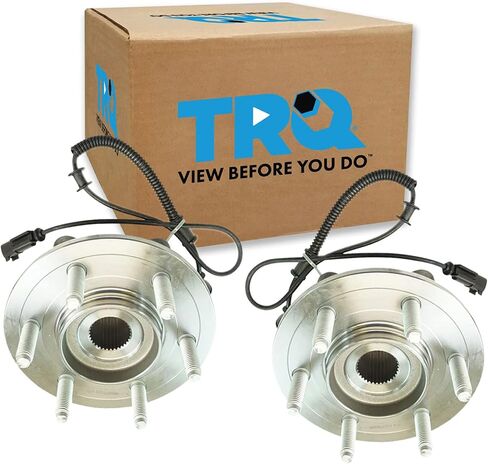 TRQ Rear Wheel Hub Bearings Assembly Set Compatible with 2011-2014 Ford Expedition Lincoln Navigator in Saudi Arabia