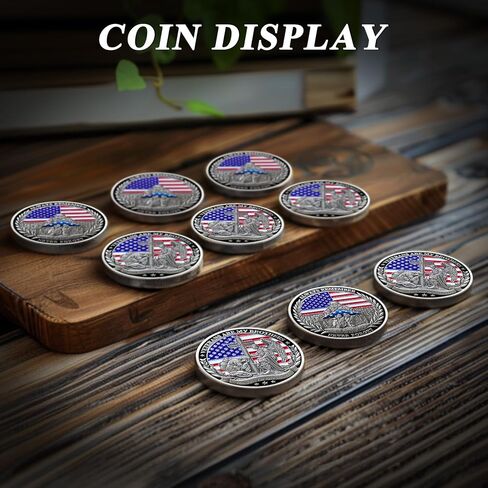 Military Challenge Coins, 24 Pcs US Military Coins Veteran Challenge Coin - Veterans are My Brothers - Thank You for Your Service - Military Commemorative Appreciation Gifts in Saudi Arabia