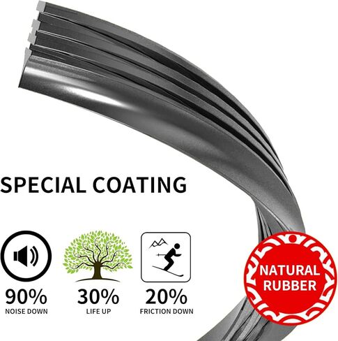 ماسحات الزجاج الأمامي لسيارة لينكولن نوتيلوس 2019 2020 2021 2022 2023 شفرات ممسحة ذات جودة OEM تتضمن شفرة أمامية 24 18 بوصة وشفرة خلفية سهلة التركيب، حزمة من 3 مساحات بديلة in Kuwait