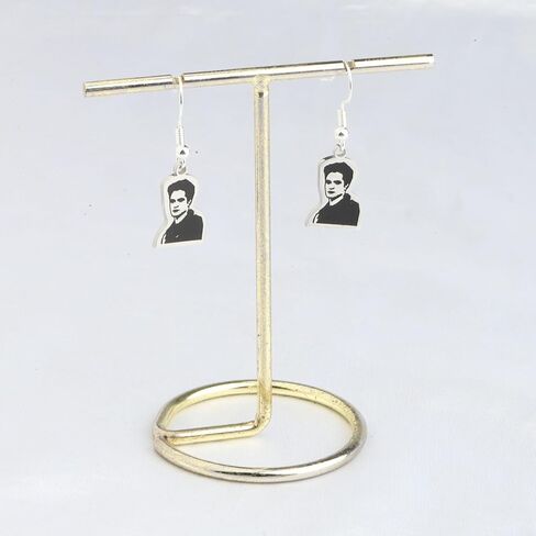 KEYCHIN Twilight Edward Earrings Edward Fans Gifts Team Edward Pendant Jewelry in Saudi Arabia