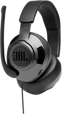 JBL Quantum 300 - Wired Over-Ear Gaming Headphones with JBL Quantum Engine Software - Black in Saudi Arabia