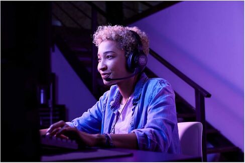 JBL Quantum 300 - Wired Over-Ear Gaming Headphones with JBL Quantum Engine Software - Black in Saudi Arabia
