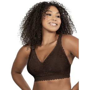 PARFAIT Adriana P5482 Women's Curvy and Full Bust Supportive Wire-Free Lace Bra