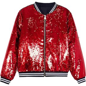 YIYI سترة رجالي ترتر للرجال منفوخة مقلمة سباركلي اسكواش بريق ملابس خارجية للحفلات ملابس أعياد الميلاد والعطلات in Kuwait