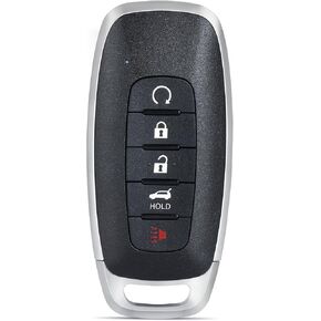 Key Fob Keyless Entry Remote Control Replacement for Nissan Rogue Pathfinder 2022 2023 2024 KR5TXPZ3 4A Chip 5 Buttons 433.92MHz