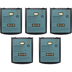 5-Pack 3600mAh Replacement Battery for Zebra Motorola Symbol MC55 MC55A0 MC65 MC67 MC56 Series PN BTRY-MC55EAB02, 82-111094-01 3.7V