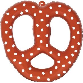 Beistle 53917 Giant Pretzel Inflatable Float Toy Brown