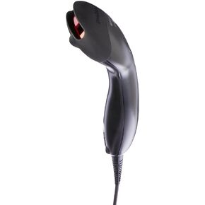 Honeywell MK9520-37A38 Voyager Series 9520 Single-Line Laser Scanner Kit, USB, with Stand, Coiled Low Speed USB Direct Cable, Documentation, Black