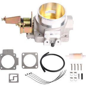1724 62mm Throttle Body Fit for Jeep Wrangler Cherokee YJ TJ XJ ZJ WJ 4.0L High Flow Power 1991-2003 for cherokee 4.0L 1998-2001 OE# 1724 671042 53032023AC
