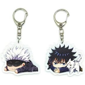 EBTY DREAMS Inc. - Set of 2 Jujutsu Kaisen Acrylic Keychain Satoru Gojou, Megumi Fushiguro