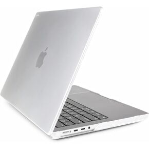 Moshi iGlaze Hardshell Case Compatible with MacBook Pro 16 inch Case 2021 2022 Release A2485 M1 Pro/Max, Hard Case Cover for MacBook Pro 16 inch with Liquid Retina XDR Display Touch ID - Matte Clear