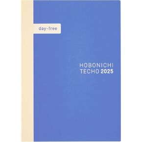 Hobonichi Techo 2025 Day-Free Book [Japanese/A5/January Start/Monday Start/Graph Paper Notebook/Planner]