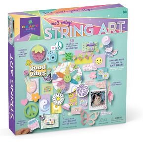 Craft-tastic - فن سلسلة ملصقة على الحائط - مجموعة أدوات تزيين الغرفة المخصصة DIY - شريط آمن للطلاء للمطبوعات الزخرفية - للمراهقين والمراهقين من سن 10 سنوات فما فوق