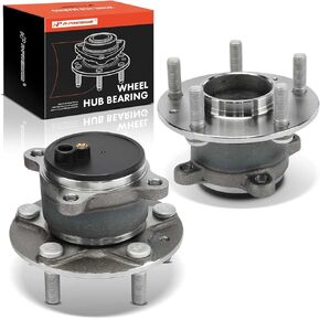 A-Premium 2 x Rear Wheel Bearing and Hub Assembly with 5-Lug Compatible with Mazda 3 2019-2023, CX-3 CX3 2020-2021, FWD