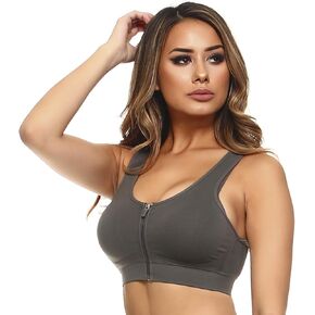 Women'S Fashion Padded Strappy Sports Bra Yoga Tops Activewear Workout Clothes