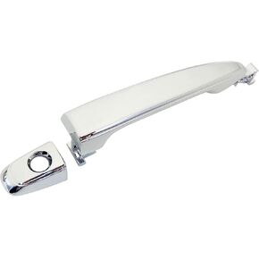 Chrome Exterior Door Handle Compatible with Select Lexus & Toyota Models - GX470 RX330 RX350 RX400H 4Runner Avalon Camry Highlander Sienna Tacoma - Front Left Driver Side