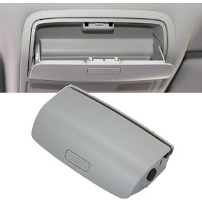 Car Inner Sun Glasses Holder Box Sunglass Storage Case Specific for VW Golf Mk5 Mk6, Passat B6, Jetta MK5 GTI Rabbit,Tiguan,Skoda Yeti Superb Car Styling Accessories Gray 1KO868837