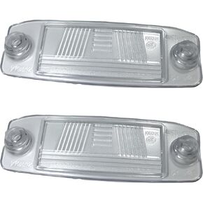 2Pcs Rear License Plate Light Lamp Cover Lens Housing Shell 925102P000 92510-2P000 for Hyundai Kia Sorento 2011-2013