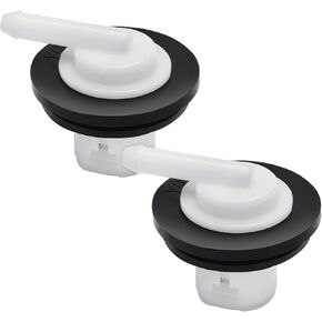 2 Pcs Fuel Tank Vent Valve with Grommet Compatible with Wrangler (87-95) / Cherokee (84-96) / Comanche (86-92) / Grand Cherokee (93-96) / Wagoneer (84-90), Replace 5360058 911-060 52018823