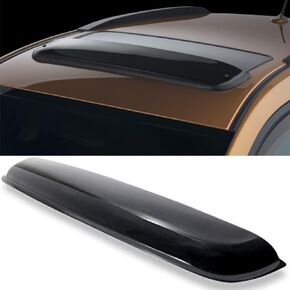 عاكس الرياح لسقف الشمس العالمي مقاس 34 بوصة 880 مم من Wensdy، قطعة واحدة من حاجب نافذة فتحة سقف السيارة ذات الدخان الداكن مع شريط جانبي مزدوج RN88 in Kuwait