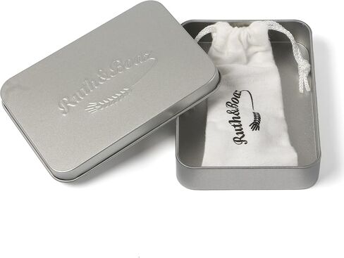 Ruth&Boaz Fishbone Style 316L Stainless Steel Strong Key Holder Key Ring Key Chain in Kuwait