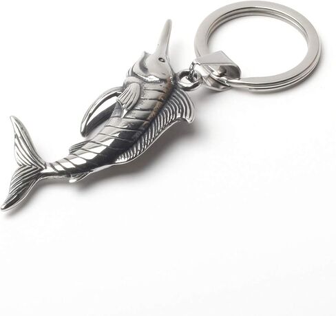 Ruth&Boaz Fishbone Style 316L Stainless Steel Strong Key Holder Key Ring Key Chain in Kuwait