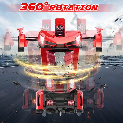 Remote Control Car Toys - Transforming RC Cars for Kids, Transform Toys Car Robot, Gift Kids Toys for 3 4 5 6 7 8 10 12 Years Old Boy in Kuwait
