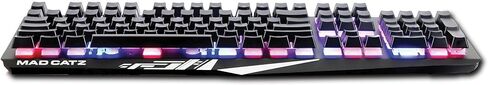 Mad Catz S.T.R.I.K.E. 13 Compact Premium Mechanical Wired Gaming Keyboard with Aluminum Frame Cherry MX RED switches and RGB Lighting in Kuwait