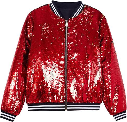 YIYI سترة رجالي ترتر للرجال منفوخة مقلمة سباركلي اسكواش بريق ملابس خارجية للحفلات ملابس أعياد الميلاد والعطلات in Kuwait