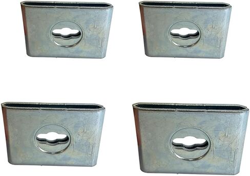Quest Manufacturing Cable Tray Central Hold Down, Pack of 4 Pcs, Zinc (CT0031-03-4) in Saudi Arabia