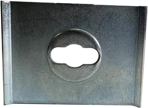 Quest Manufacturing Cable Tray Central Hold Down, Pack of 4 Pcs, Zinc (CT0031-03-4) in Saudi Arabia