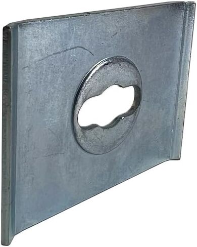 Quest Manufacturing Cable Tray Central Hold Down, Pack of 4 Pcs, Zinc (CT0031-03-4) in Saudi Arabia