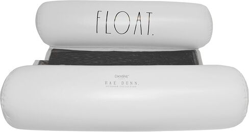 أرجوحة Rae Dunn x CocoNut Float للبالغين - عوامة قابلة للنفخ متعددة الأغراض بحجم البالغين، عوامة سرج وكرسي صالة - ركوب متعدد الاستخدامات لحفلات الصيف والسباحة in Kuwait
