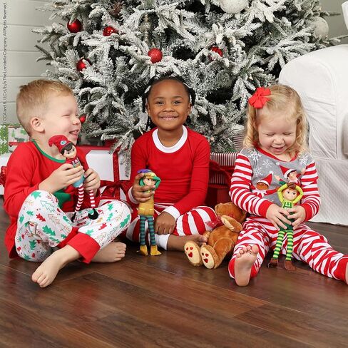 Elf Mates 3-Pack with Storybook – Authentic, Original, Trusted Christmas Elf for Kids | Official The Elf on The Shelf Santaverse Product. Includes 3 Elves! in Saudi Arabia