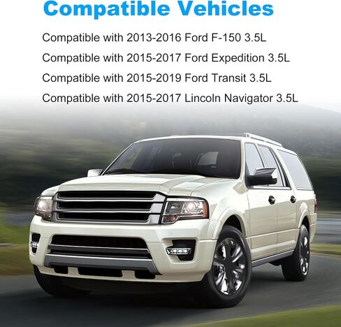 غطاء صمام ألومنيوم WATERWICH يسار يمين مع حشوات متوافقة مع 2013-2016 Ford F-150، 2013-2016 Expedition، 2013-2016 Transit، 2013-2016 Navigator 3.5L بديل لـ BL3Z-6582-H، DL3Z-6582-C in Saudi Arabia
