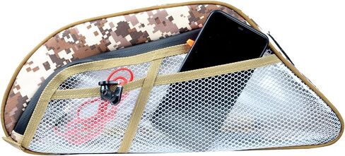 General 1000 Accessories, UTV General Center Console Storage Bag Compatible with Polaris General 1000/1000-4 2016-2023 1680D Oxford Double Side Zippers Easy to Install (Blue Piping) in Saudi Arabia