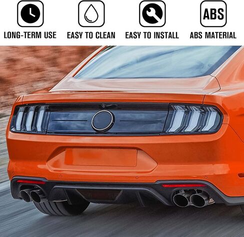 Jimen متوافق مع Ford Mustang 2015-2023، غطاء مصباح الضباب الخلفي in Saudi Arabia