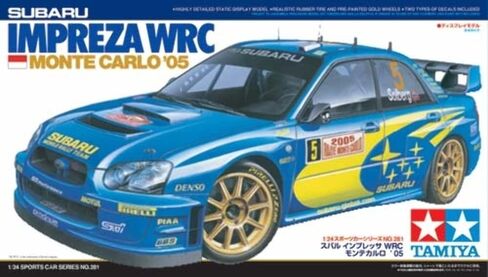 طامية 1/24 سوبارو امبريزا WRC MC TAM24281 سيارة بلاستيكية/شاحنة 1/24-1/25 in Saudi Arabia