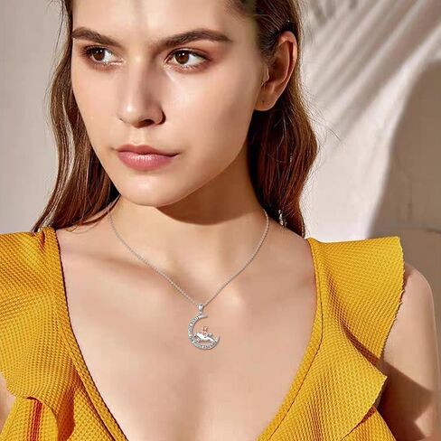 LUHE Penguin Necklace 925 Sterling Silver Cute Animal Mother and Daughter Pendant Jewelry for Girlfriend Couples Sister Daughter Mom Jewelry Gifts in Saudi Arabia