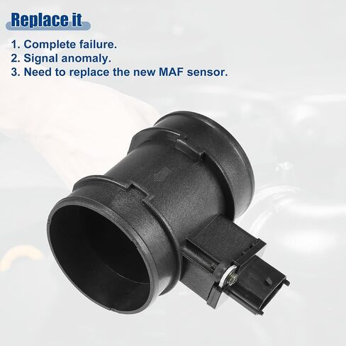 ACROPIX Car Mass Air Flow MAF مستشعر تدفق الهواء مناسب لأوبل زافيرا B 2005-2007 رقم 55350046 - حزمة من 1 in Saudi Arabia