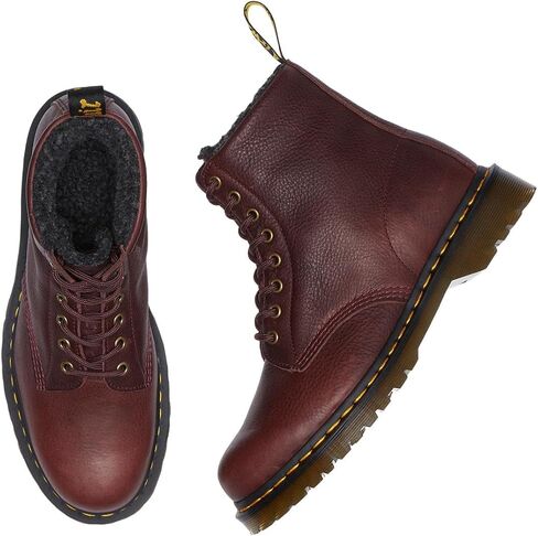 حذاء Dr. Martens الرجالي 1460 Warmwar Grizzly من الجلد القتالي in Saudi Arabia