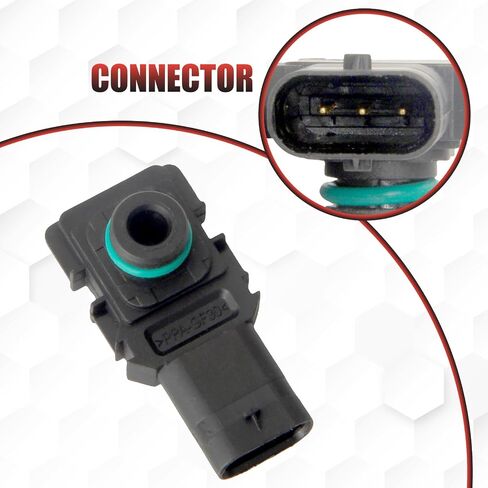 06E906052 مستشعر الضغط المطلق المنوع متوافق مع Beetle 2012-2019 1.8L 2.0L L4 Eos 2007-2016 Golf 2013 2019-2021 GTI Jetta 2006-2024 Passat 2018-2022 Passat CC 2009-2012 2.0L L4 in Kuwait