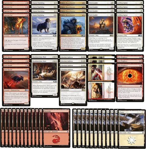 Dog Deck - Boros - Red White - Very Powerful - Modern Legal - Custom Built - Magic The Gathering - MTG - 60 Card! in Kuwait