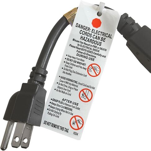 Power Cord Extension and GE 3-Outlet Extender T-Shaped Adapter Bundle in Saudi Arabia