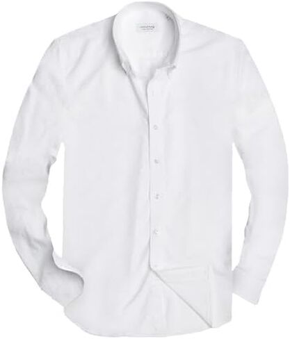 Cotton King Mens Shirts | 100% Cotton Long Sleeve Shirts for Men | Button Down Shirt Men | Oxford Mens Dress Shirt in Saudi Arabia