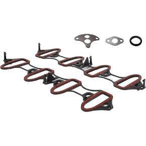 Intake Manifold Gasket Ms92211 Ms18007 Ms4657 Ms16340 Compatible with Tahoe 00-03 5.3l 4.8l Silverado/Sierra 01-03 6.0L Silverado/Sierra/Yukon XL/Suburban/Avalanche 1500 02 03 5.3L